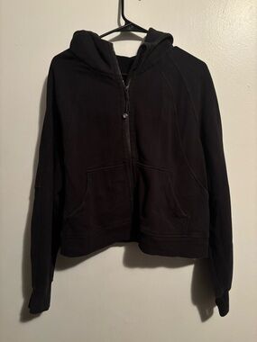 Lululemon Full Zip Scuba Hoodie -Black